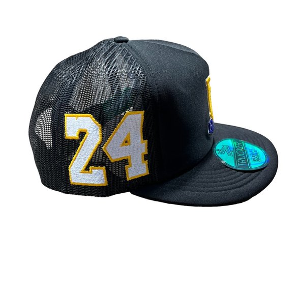 Los Angeles Lakers Kobe Bryant  Snapback Trucker Hat Cap - RARE - Picture 3 of 7